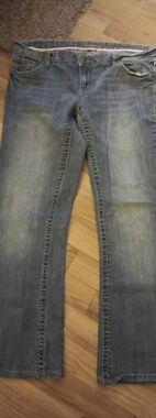 Vanity womens Straight Leg Blue Washed Jeans
